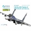 Quinta Studio QD48057 Su-35S 3D-Printed & coloured Interior on decal paper (for GWH kit) 1/48